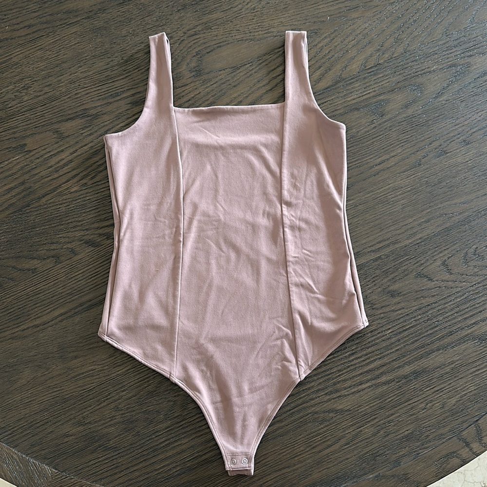 Taupe/Tan Abercrombie & Fitch bodysuit NWOT